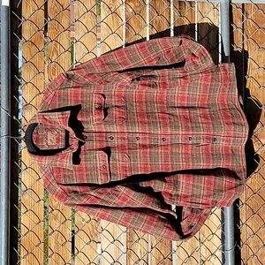 Orvis heavy flannel shirt jacket